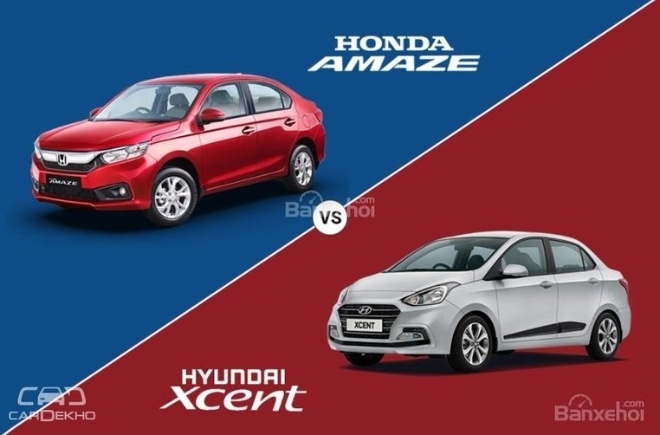 Xe giá rẻ hạng A: Chọn Honda Amaze 2018 hay Hyundai Grand i10 2018?