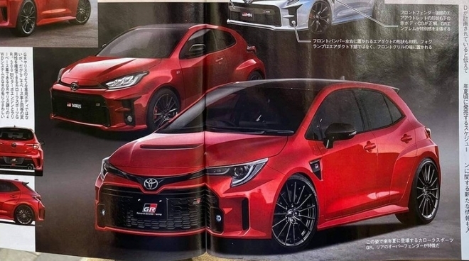 Xem trước thiết kế của Toyota GR Corolla 2022 - xe hiệu suất cao dùng động cơ mạnh hơn 300 mã lực