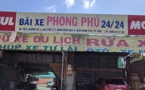 Bãi đậu xe & Rửa xe Phong Phú