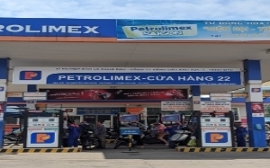 Cây xăng Petrolimex - Cửa hàng 22