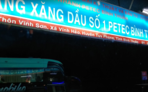 Cây xăng số 1 Petec Bình Thuận