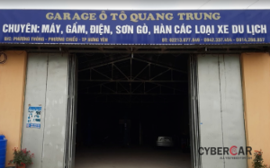 Garage ô tô Quang Trung
