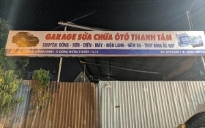 Garage Sửa chữa ôtô Thanh Tâm
