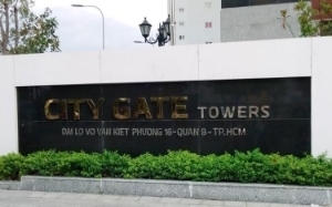 Hầm đậu xe chung cư City Gate Towers