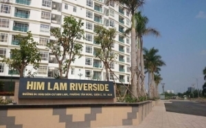 Hầm đậu xe Him Lam Riverside