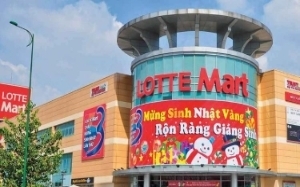 Hầm đậu xe Lotte Mart Đà Nẵng
