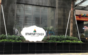 Hầm đậu xe Startup Tower