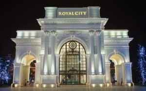 Hầm đậu xe Vincom Mega Mall Royal City