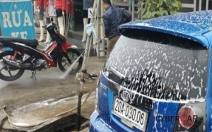 Rửa xe công nghệ cao Đào Lân Tuyết