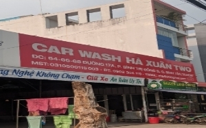 Rửa xe Hà Xuân Two