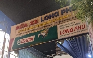 Rửa xe Long Phú 