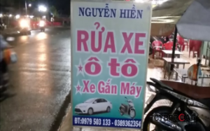 Rửa xe Nguyễn Hiền