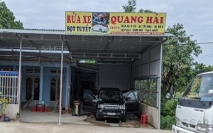 Rửa xe Quang Hải