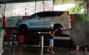Rửa xe Quang Minh
