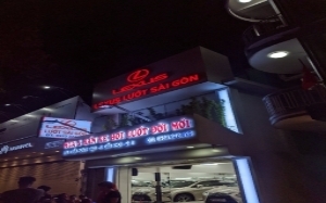 Salon Lexus lướt Sài Gòn