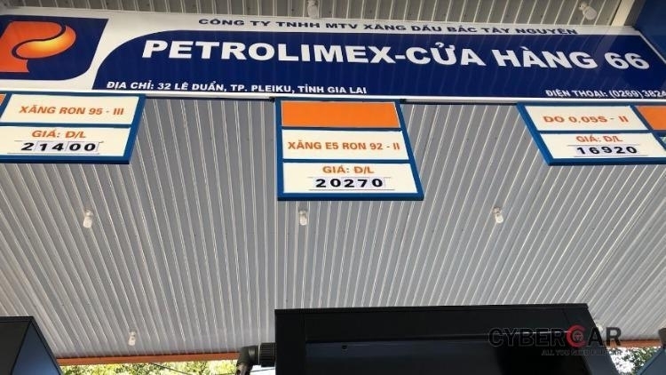 Cây xăng Petrolimex - Cửa hàng số 66