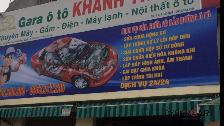 Gara Ô Tô Khánh Thành 