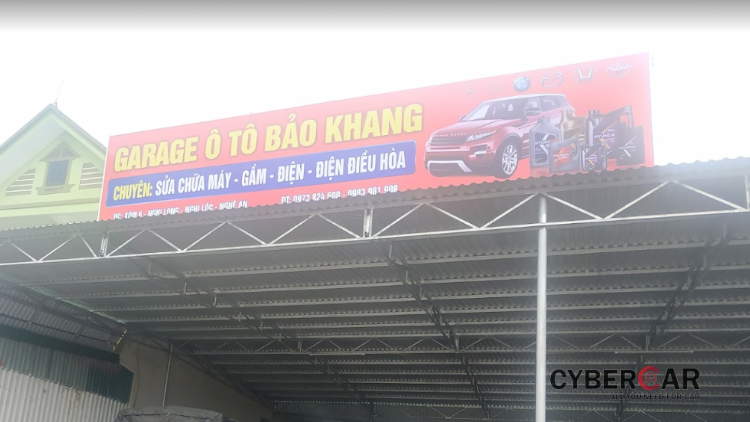 Garage ô tô Bảo Khang