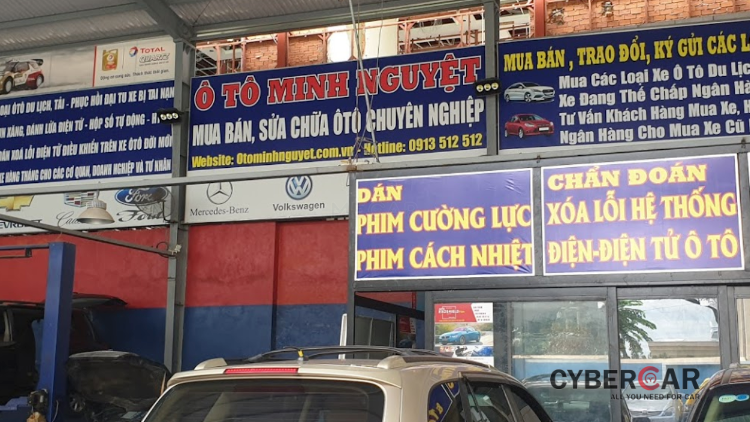 Garage ô tô Minh Nguyệt