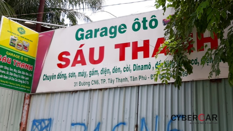 Garage ô tô Sáu Thành